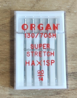 Jehly strojové 705 H SUPER STRETCH 90 5j HAx1SP