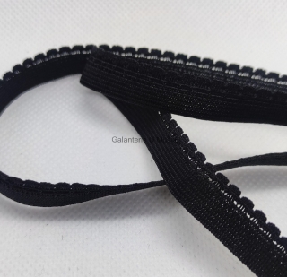 Gumokrajka černá 11mm - Oeko-tex standard 100