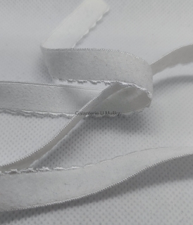 prádlová pruženka bílá 12mm - Oeko-tex standard 100