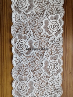 KR13 KRAJKA ELASTICKÁ E-1986 16.5CM BARVA BÍLÁ