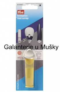 Náplň do křídového rádla žlutá